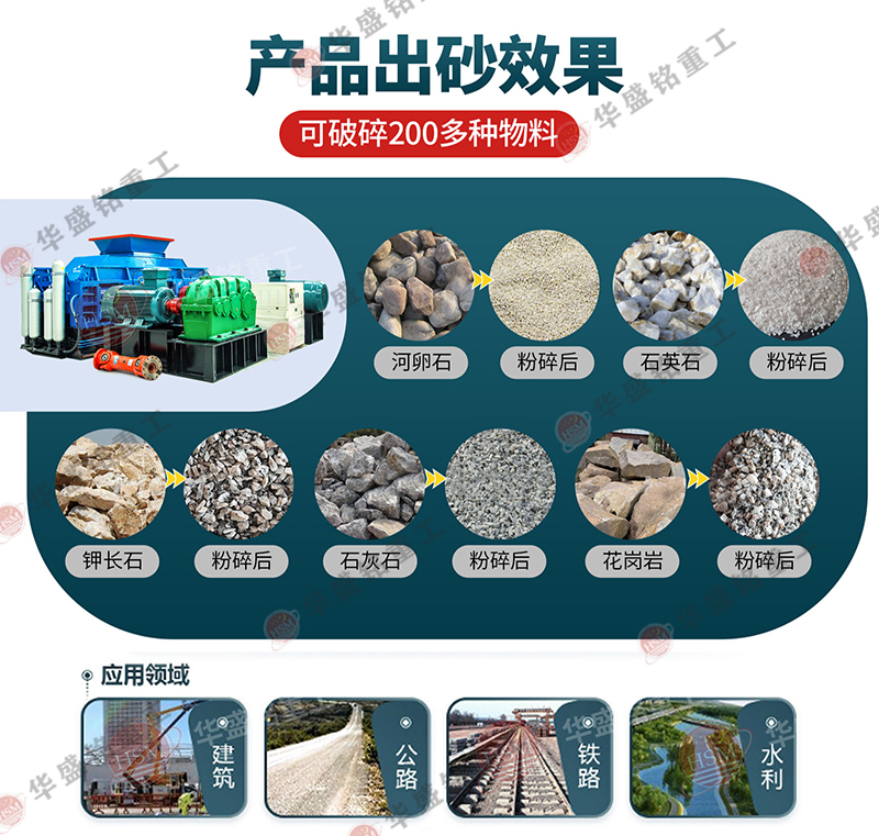 河卵石制砂機(jī)現(xiàn)場(chǎng)